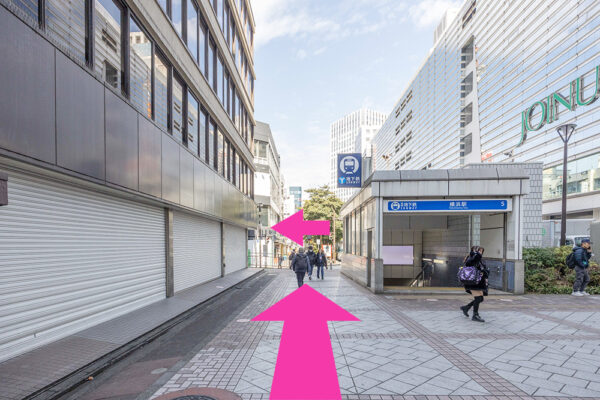 メンズライフクリニック横浜院の行き方⑧