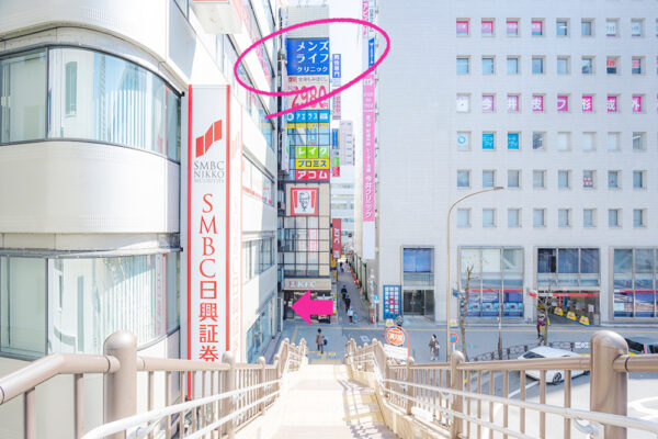 メンズライフクリニック立川院の行き方⑤
