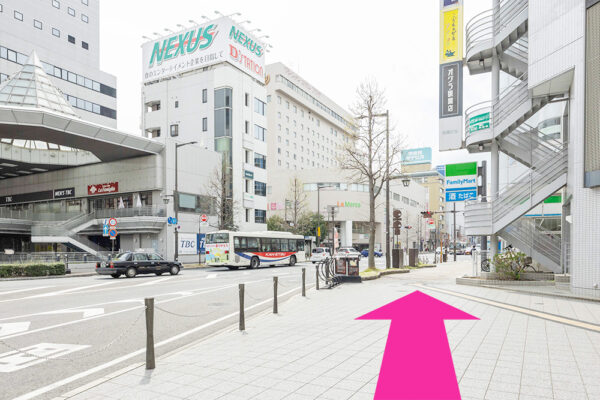 メンズライフクリニック高崎院の行き方⑤
