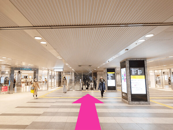メンズライフクリニック西梅田院の行き方③