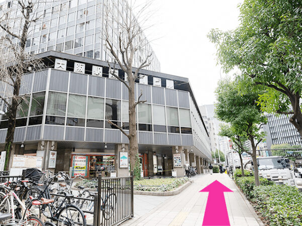 メンズライフクリニック西梅田院の行き方⑨
