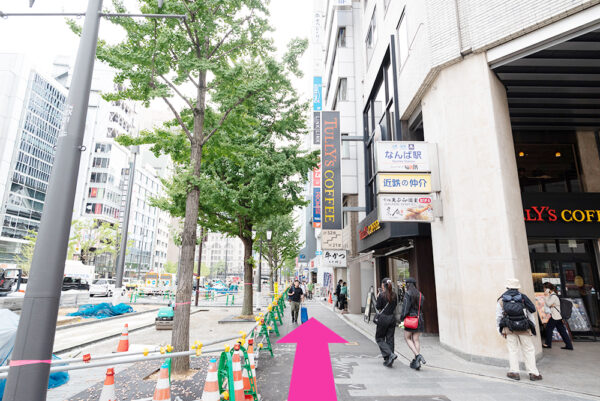 メンズライフクリニック難波院の行き方⑤